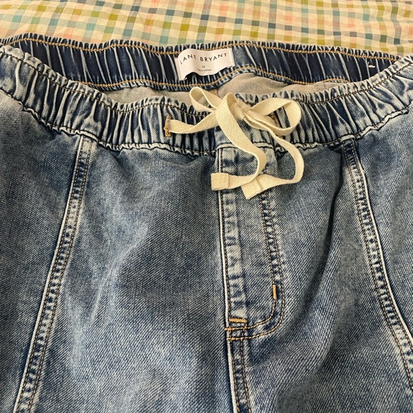 Lane Bryant Light Blue Denim Pants - Picture 2 of 3